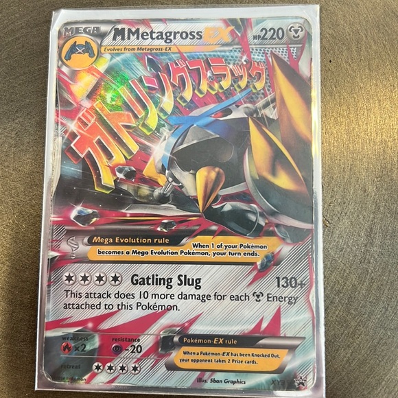Pokemon | Toys | Poke Mon Metagross Trading Card | Poshmark